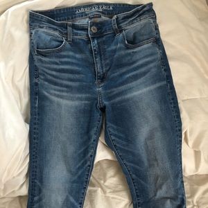 American Eagle super stretch high rise jeans